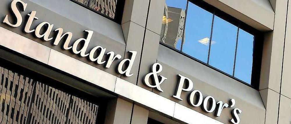 Derzeit wegen seiner Bewertungen nicht unumstritten: die Ratingagentur Standard &amp; Poor's.
