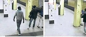 Kein Mitleid. Auch als der 31-jährige Maler auf dem U-Bahnhof Lichtenberg wehrlos am Boden lag, traten die Schläger weiter auf das Opfer ein. 