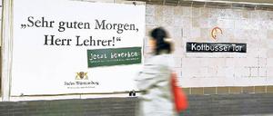 Angstmacher. Die Abwerbung junger Lehrer treibt Berlins Schulen um. Foto: Mike Wolff