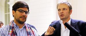 Grüne in der Krise: Dirk Behrendt (l.) und Volker Ratzmann.