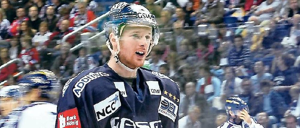 Serie gerissen. Auch Jim Sharrow blieb in Straubing ohne Tor. 
