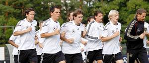 Ungewohnte Gesichter bei der Nationalmannschaft.