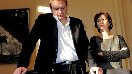 Fraktionschefs in der Kritik: Volker Ratzmann und Ramona Pop.