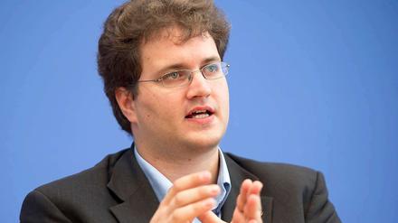 Der Bundesvorsitzende der Piratenpartei, Sebastian Nerz.