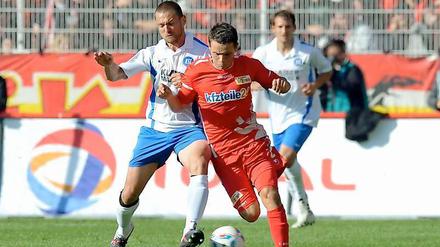 Flügelflitzer Christopher Quiring erzielte im Spiel gegen den Karlsruher SC bereits sein viertes Saisontor.