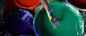 Opfer eines Farbanschlags: Das Energieunternehmen Vattenfall.