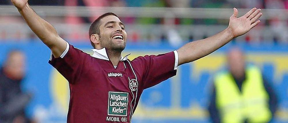 Itay Shechter war nach seinem Treffer zum 1:0-Sieg auf dem Betzenberg der Mann des Tages.