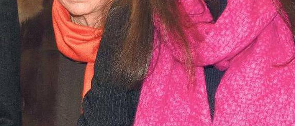 Bösartiger Streit. Liliane Bettencourt und Tochter Francoise. Foto: Reuters