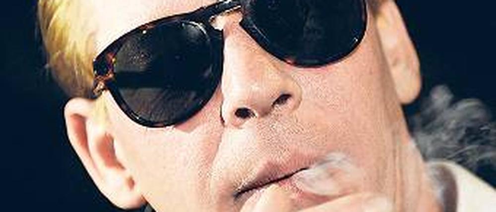 Immer schön cool bleiben. Der Berliner Schauspieler Ben Becker. Foto: dpa