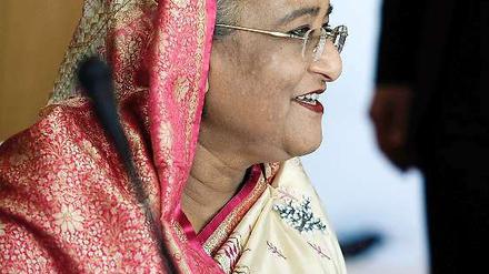 Ungünstig. Am Freitag kommt Premierministerin Scheich Hasina nach Berlin.