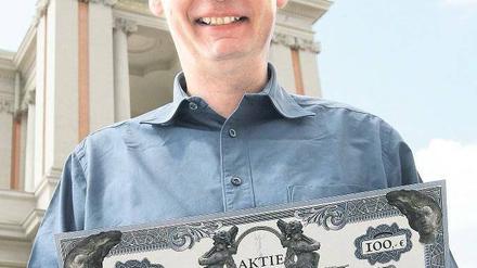 Aktienbesitzer. Fernsehmoderator Günther Jauch lebt seit den Neunzigerjahren in Potsdam und beteiligte sich an der Finanzierung zum Wiederaufbau des Stadtschlosses.