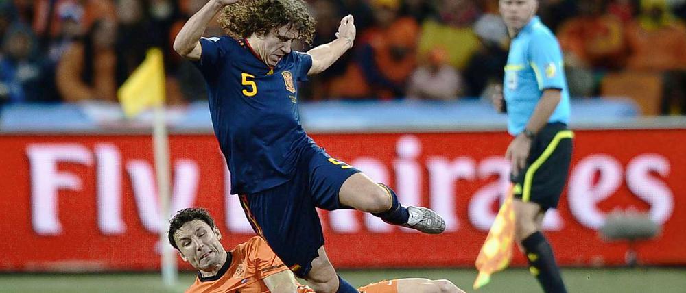 Mark van Bommel in seinem Element.