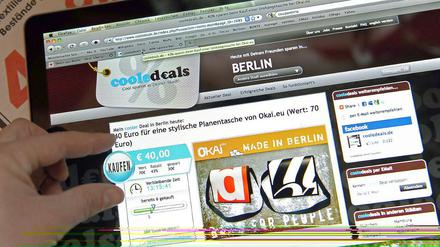 Gutscheinportale locken im Internet mit bis zu 90 Prozent Rabatt.