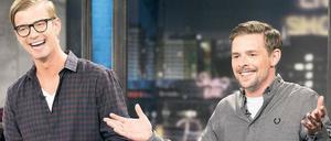 Winterscheidt und Heufer-Umlauf mimen gern die Klassenclowns. 