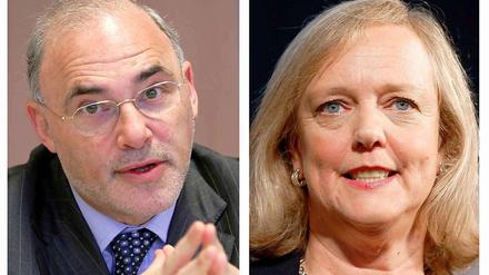 Leo Apotheker wird nach knapp einem Jahr in der Konzernspitze von Meg Whitman abgelöst.