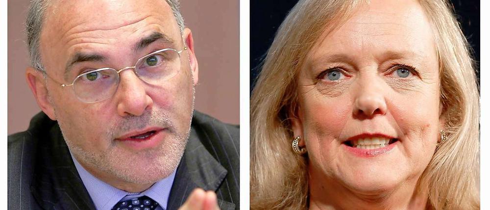Leo Apotheker wird nach knapp einem Jahr in der Konzernspitze von Meg Whitman abgelöst.