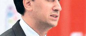 Ed Miliband wird am Dienstag vor der Labour-Partei seine große Rede halten. Foto: rtr