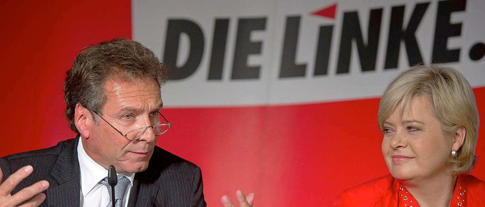 Im Osten sinkt die Zahl der Mitglieder der Linkspartei.