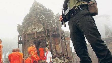 Urteil. Am Tempel Preah Vihear soll es künftig keine Soldaten mehr geben. Foto: Reuters