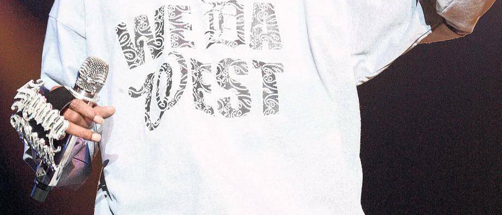 Lax und verspult. Snoop Dogg am Dienstag in Berlin. Foto: Davids/Ecken