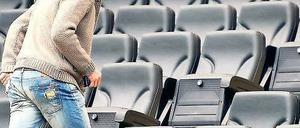 Er darf Platz nehmen. Maik Franz ist nun in Berlin angekommen. Foto: dpa