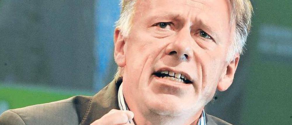Voller Einsatz bei vollem Risiko? Das war nicht immer Trittins Methode bei wichtigen Parteitagsentscheidungen – der 56-Jährige wird kämpfen müssen.