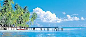 Den „Traumurlaub“, etwa auf Bandos Island (Malediven), lassen sich immer mehr Deutsche richtig was kosten. Foto: picture-alliance