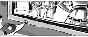 Perspektivwechsel. Hier schaut einmal Hund Tobi seinem Herrchen zu.