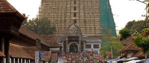 Der Sree-Padmanabhaswamy-Tempel im Februar 2011.