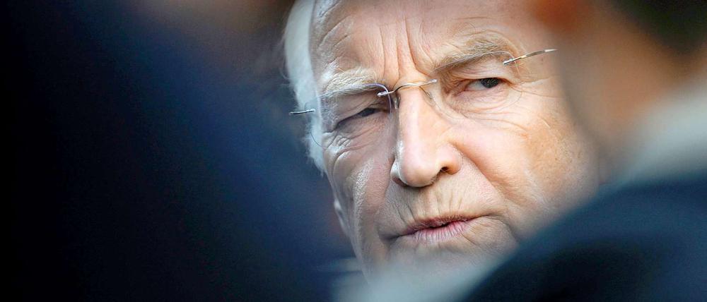 Nachdenklich im Auftrag von ProSiebenSat.1: Edmund Stoiber.