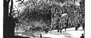 Steinerne Dämonen wachen über der Stadt, in der ein menschlicher Killer umgeht. 