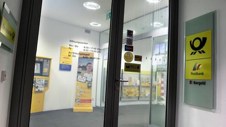 Die Poststelle im Marie-Elisabeth-Lüders-Haus des Deutschen Bundestages.