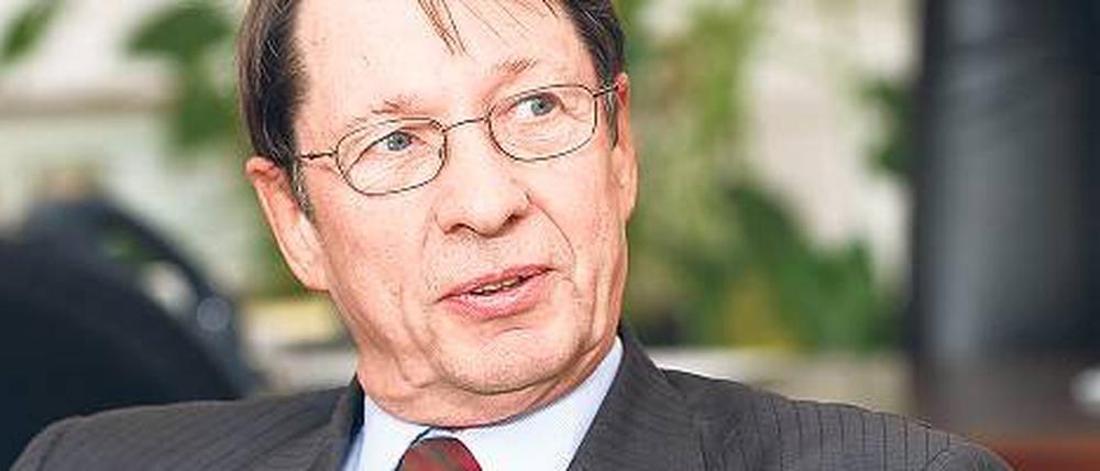 Berlins Innensenator Ehrhart Körting. 