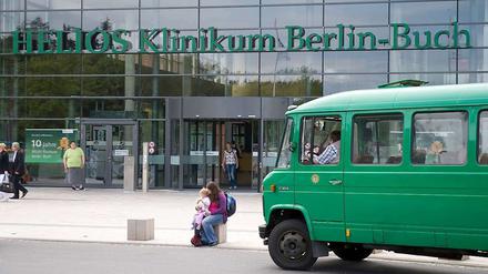 Ermittlungen im Helios-Klinikum in Buch.