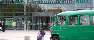 Ermittlungen im Helios-Klinikum in Buch.