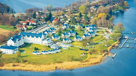 Im Mittelpunkt der Affäre. Beim Bau des Resorts Schwielowsee soll Mitinhaber Axel Hilpert überhöhte Fördergelder in Millionenhöhe kassiert haben. Foto: Patrick Pleul/dpa