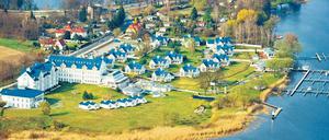 Im Mittelpunkt der Affäre. Beim Bau des Resorts Schwielowsee soll Mitinhaber Axel Hilpert überhöhte Fördergelder in Millionenhöhe kassiert haben. Foto: Patrick Pleul/dpa