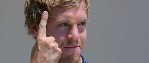 Wieder mal die Nummer Eins im Training: Weltmeister Sebastian Vettel.