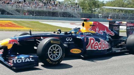 Sebastian Vettels Red Bull.