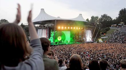 Zuhause. Die Beatsteaks spielen in der ausverkauften Wuhlheide.