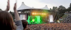 Zuhause. Die Beatsteaks spielen in der ausverkauften Wuhlheide.