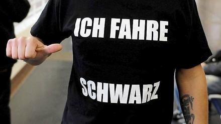 So leicht wie hier dürften es der BVG nur wenige Schwarzfahrer machen.