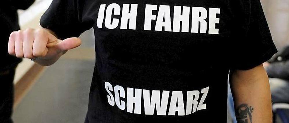 So leicht wie hier dürften es der BVG nur wenige Schwarzfahrer machen.