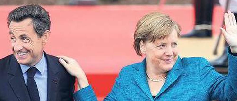Frankreichs Staatschef Nicolas Sarkozy und Kanzlerin Angela Merkel treffen sich heute in Berlin. Frankreich hätte gerne mehr Vier-Augen-Gespräche von dieser Art.