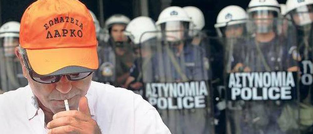 Entspannt bleiben. Der Sparkurs der Griechen überzeugt weder die Finanzmärkte noch die eigene Bevölkerung. 