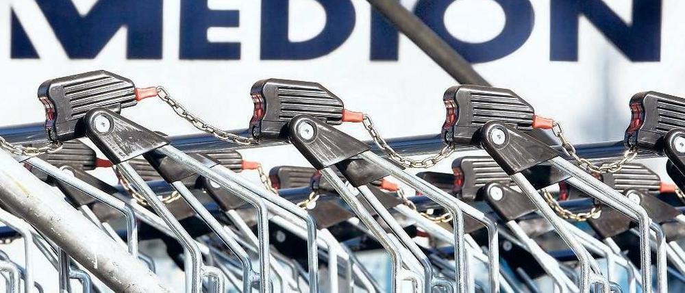 Der Discounter. Medion wurde mit preiswerten Computern und Notebooks bekannt, die vor allem bei Aldi verkauft werden. Foto: dpa