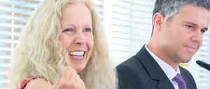 Die neue Spitze. Catherine von Fürstenberg-Dussmann mit dem Vorstandsvorsitzenden Dirk Brouwers.