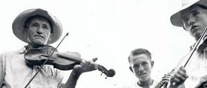 Kleine Kapelle. 1948 fotografierte Kalischer die Musikerfamilie in Tennessee.