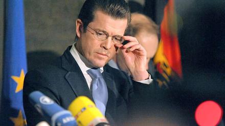 Ex-Verteidigungsminister Karl-Theodor zu Guttenberg.