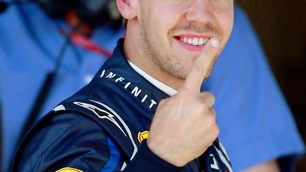 Den Vettel-Finger legt er regelmäßig in die Wunden seiner Gegner